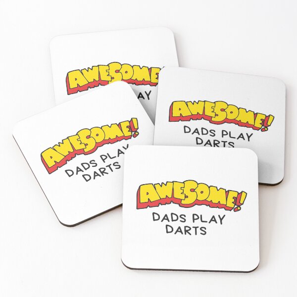 Item preview, Awesome dads play darts. designed and sold by TheGreenGoat.