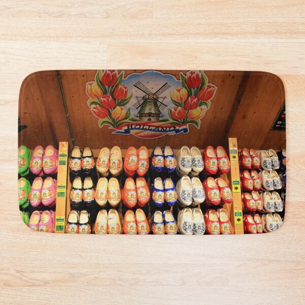 Item preview, Wooden painted clogs, Holland 2 designed and sold by FranWest.