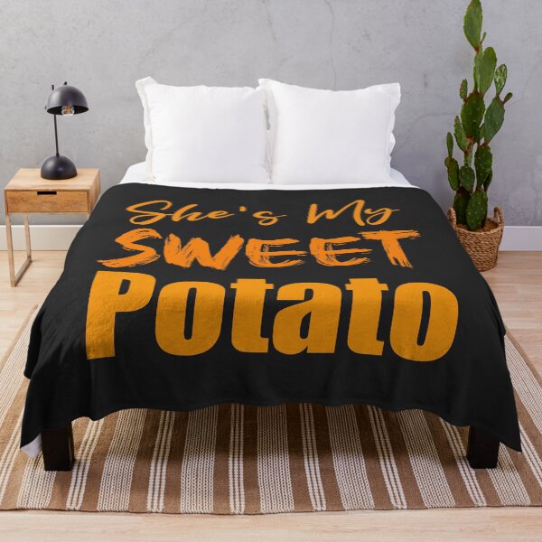 Item preview, She's My Sweet Potato Thanksgiving Matching Couple Yes I Yam - Boyfriend, Girlfriend designed and sold by unique things.