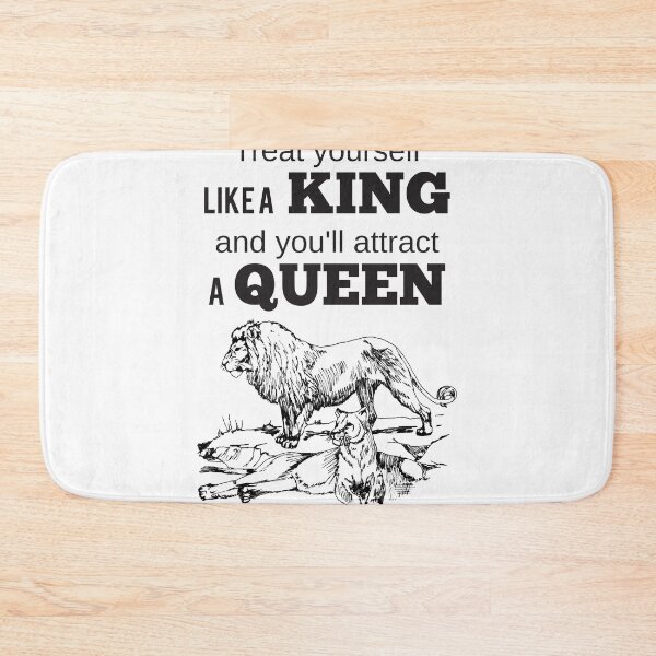 Item preview, Treat Yourself Like A King And You'll Attract A Queen designed and sold by 4AllTimes.