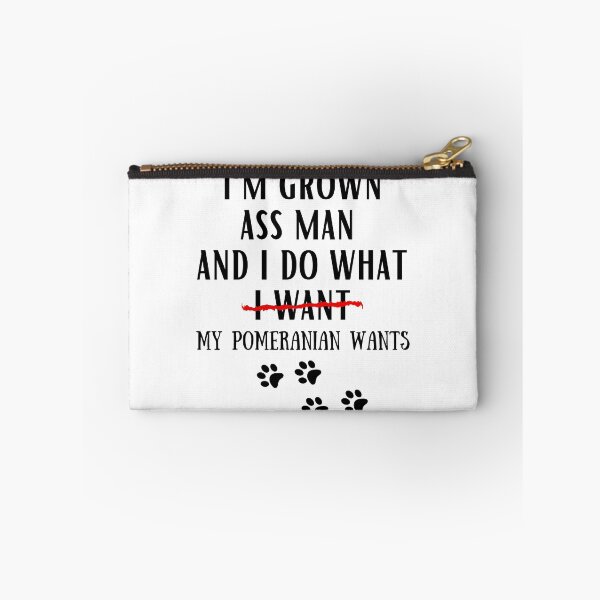 Item preview, pomeranian funny quote cartoon pomeranian designed and sold by OneTimeEngineer.