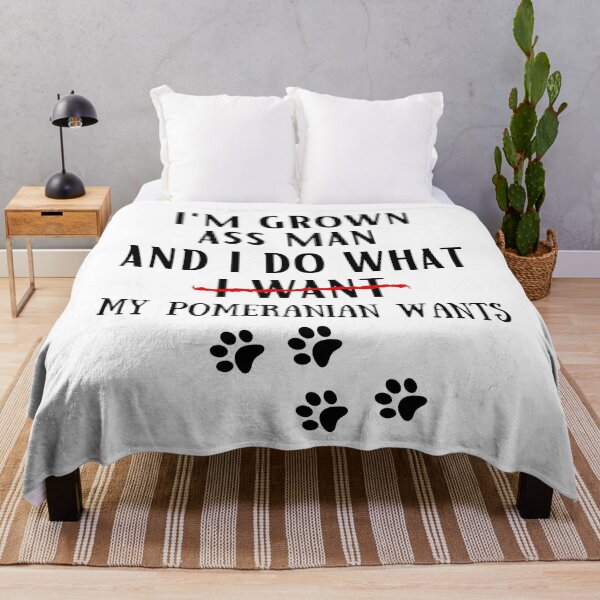 Item preview, pomeranian funny quote cartoon pomeranian designed and sold by OneTimeEngineer.
