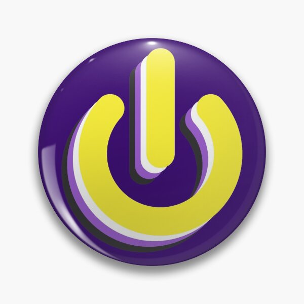 Item preview, Gaymer Power Symbol Non-binary Pride designed and sold by Kole's Designs.