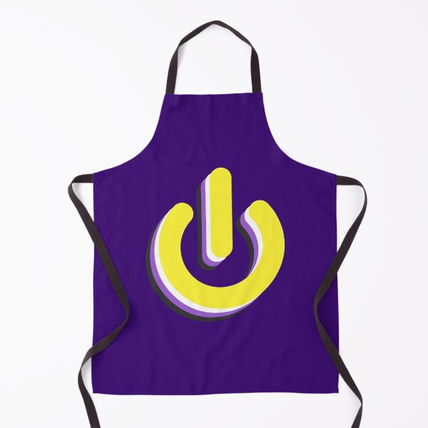 Item preview, Gaymer Power Symbol Non-binary Pride designed and sold by Kole's Designs.