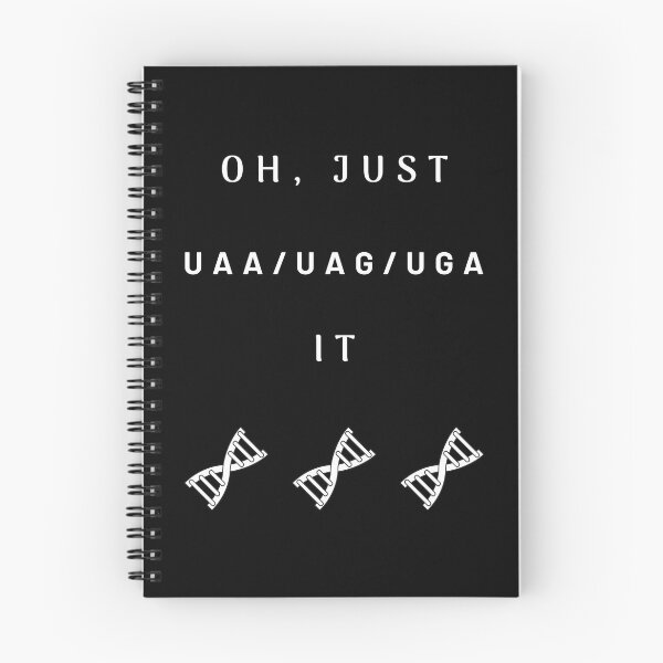 Item preview, OH, JUST STOP IT -  Nerdy Stop Codons Design designed and sold by NerdyFancies.