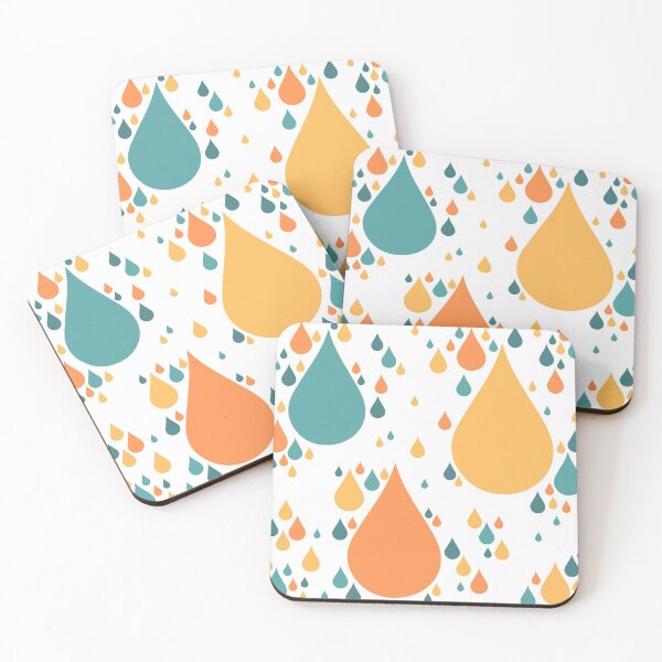 Item preview, orange drops / blue drops designed and sold by LifeAsGeneration Z.