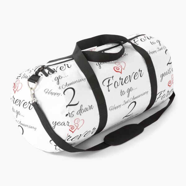 Item preview, Two Years Down Forever To Go Happy 2nd Anniversary designed and sold by 4AllTimes.