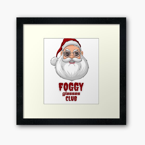 Item preview, Foggy glasses club T-shirt designed and sold by Dokkanti.