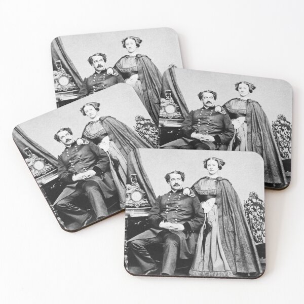 Item preview, General Abner Doubleday and His Wife Mary Hewitt Doubleday - Circa 1863 designed and sold by warishellstore.