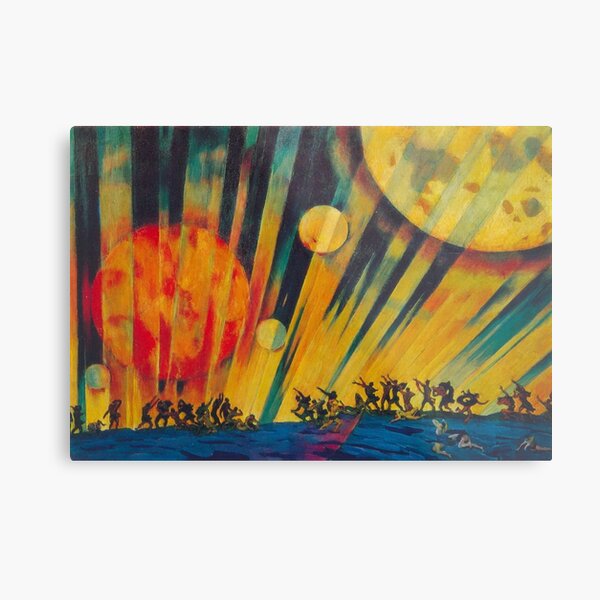 New Planet (1921) by Konstantin Yuon Metal Print
