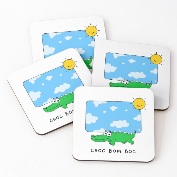 Item preview, Croc Bom Boc Cute Childrens Kids Play School Nursery Artwork designed and sold by CreatedbyJR.
