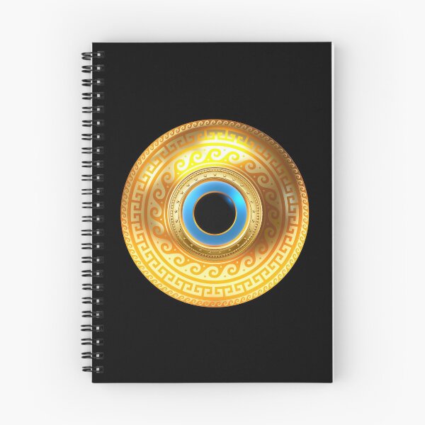 Item preview, Mati Evil Eye Dark Gold Light Gold designed and sold by Yiorgos Designs.