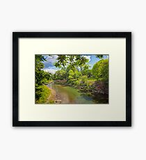 A Tranquil River Framed Print