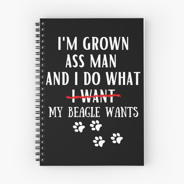 Item preview, beagle funny quote cartoon beagle designed and sold by OneTimeEngineer.