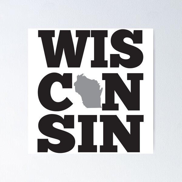 Vista previa del artículo con la obra «Wisconsin», diseñado y vendido por 4AllTimes.