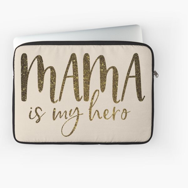 Mama Is My Hero, Mama Gifts, Mom Is My Hero, Gift For Mother, Mama Glitter  Gold Greeting Card for Sale by UniqueStylistic