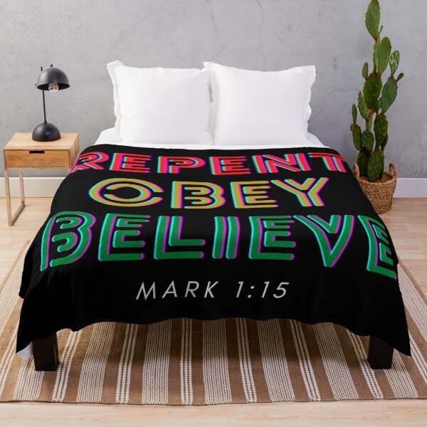 Item preview, Repent, Obey and believe Yahuah (LORD) in the Bible designed and sold by DaughterofYah.