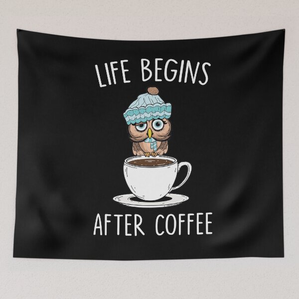 Item preview, Night Owl Coffee - Sleepyheads Owl designed and sold by Lenny Stahl.