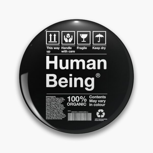 Item preview, Human Being Ingredients List designed and sold by realmatdesign.