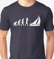 Evolution Sailing 01 by Stencil8 Unisex T-Shirt