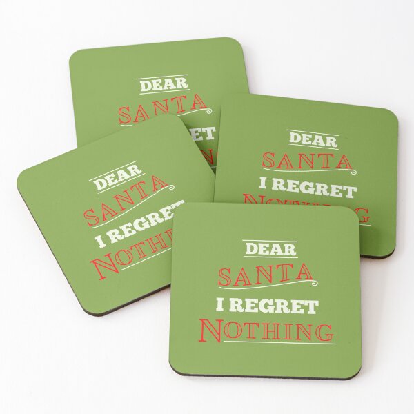 Item preview, Dear Santa, I regret nothing designed and sold by creativepod.
