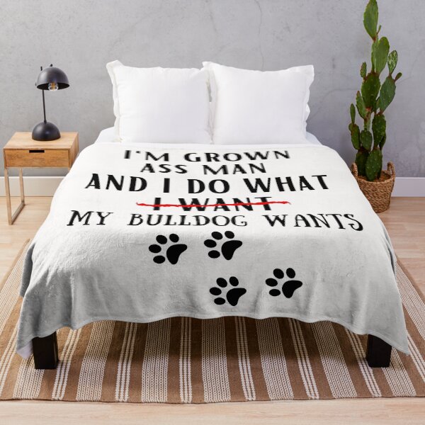 Item preview, french bulldog funny quote cartoon english bulldog designed and sold by OneTimeEngineer.