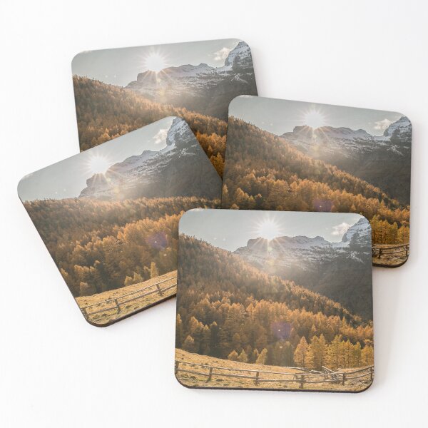 Item preview, Saas Fee Saastal Saas Almagell Autumn in Valais designed and sold by seunglee.