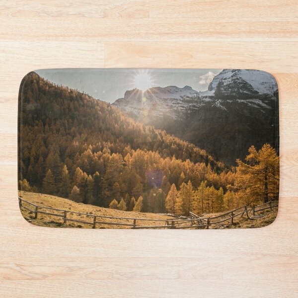 Item preview, Saas Fee Saastal Saas Almagell Autumn in Valais designed and sold by seunglee.