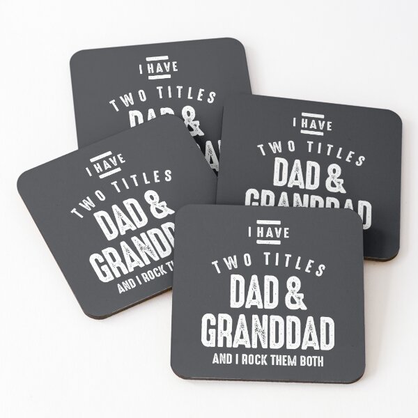 Item preview, I Have Two Titles Dad and Granddad | Father Grandpa Gift designed and sold by cidolopez.
