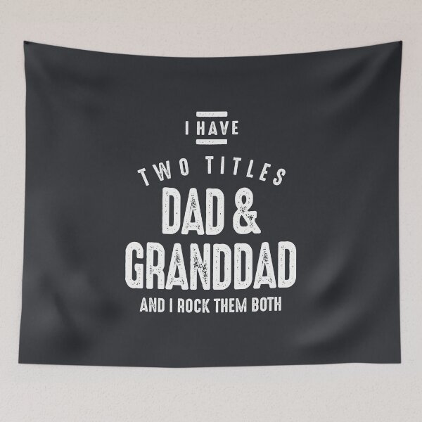 Item preview, I Have Two Titles Dad and Granddad | Father Grandpa Gift designed and sold by cidolopez.