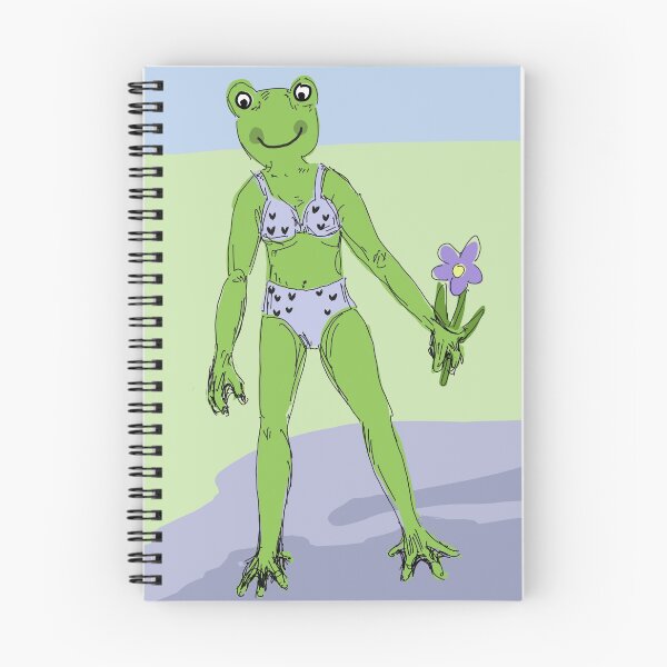 Item preview, frog designed and sold by kwiatuszkowe.