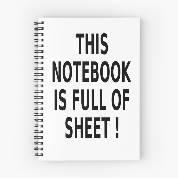 Item preview, This notebooks is full of sheet !  designed and sold by Fit & Fun  Gallery.