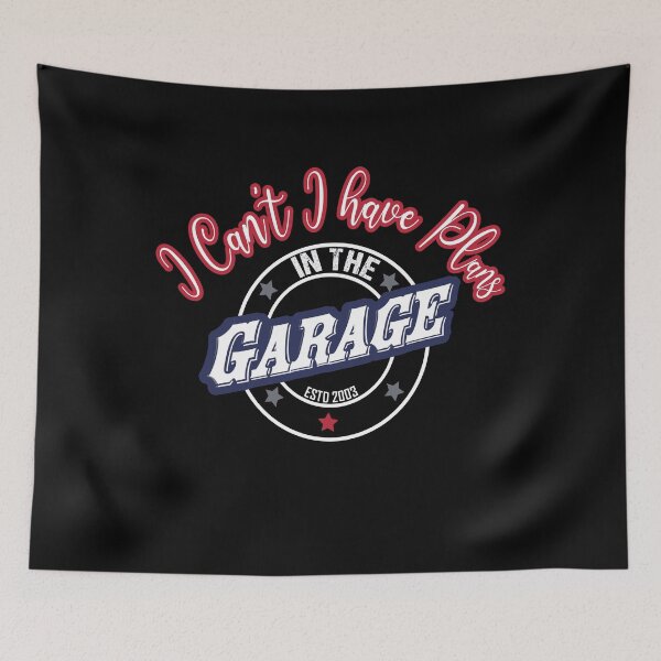Item preview, I Cant I Have Plans In The Garage Funny Gift for Men designed and sold by RS-Collections.