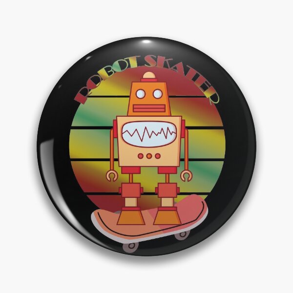 Item preview, Robot Skater designed and sold by EvaWolf.