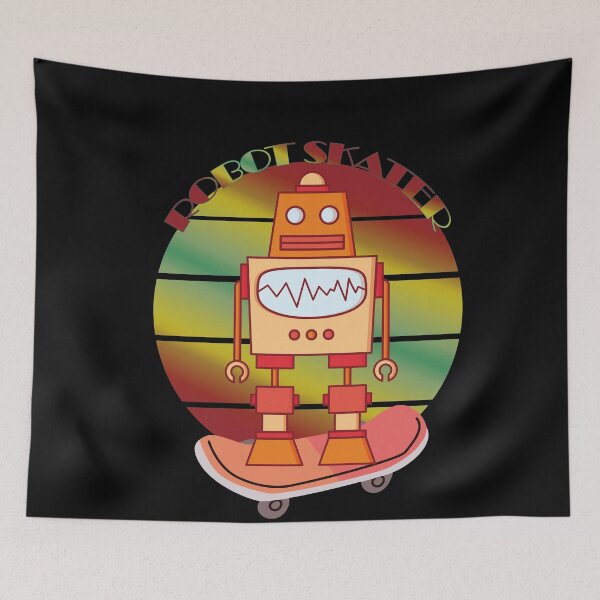 Item preview, Robot Skater designed and sold by EvaWolf.