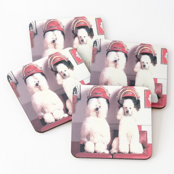 Item preview, Vintage dog cute photo Dogs retro pet barber retro grooming poodle designed and sold by Coolstuff4you71.