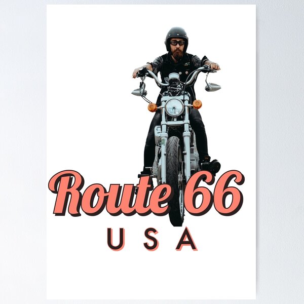 Item preview, ROUTE 66 - ROUTE - Road - America  designed and sold by Tropical Blood.