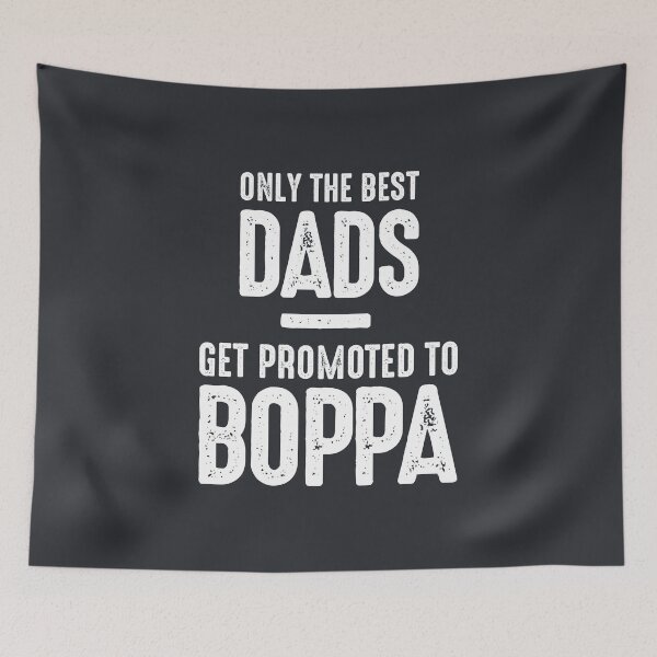 Item preview, Best Dads Get Promoted To Boppa | Father Grandpa Gift designed and sold by cidolopez.