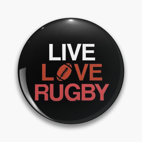 Item preview, LIVE LOVE RUGBY - MINIMALIST designed and sold by JMPrint.