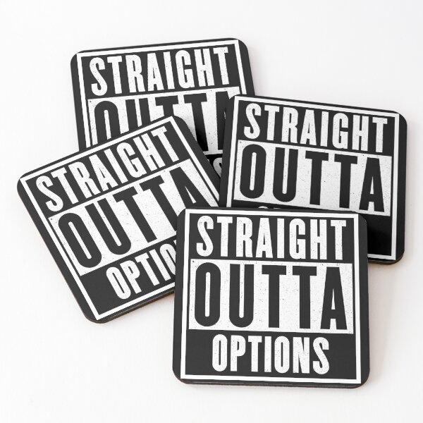 Item preview, Straight outta Options! designed and sold by SPAZE-Typo.