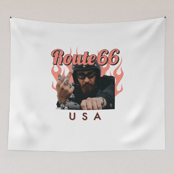 Item preview, ROUTE 66 - ROUTE - Road - America  designed and sold by Tropical Blood.