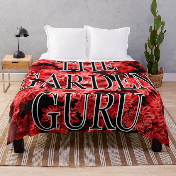 Item preview, The Garden Guru with Red Flowers designed and sold by EdwardMonet.