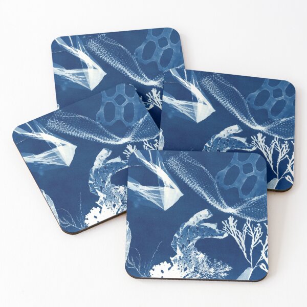 Item preview, Untitled Cyanotype #5- Cyanotype Impressions of the Atlantic Ocean in Maine designed and sold by rachel-e-church.