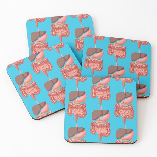 Item preview, Digestive System Organs, Medical Illustration designed and sold by ScienceSource.