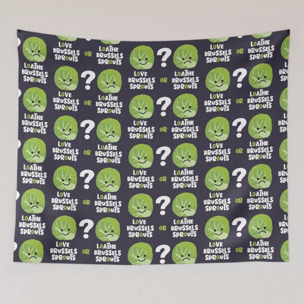 Item preview, Love or Loathe Brussels Sprouts? designed and sold by VicEllisArt.