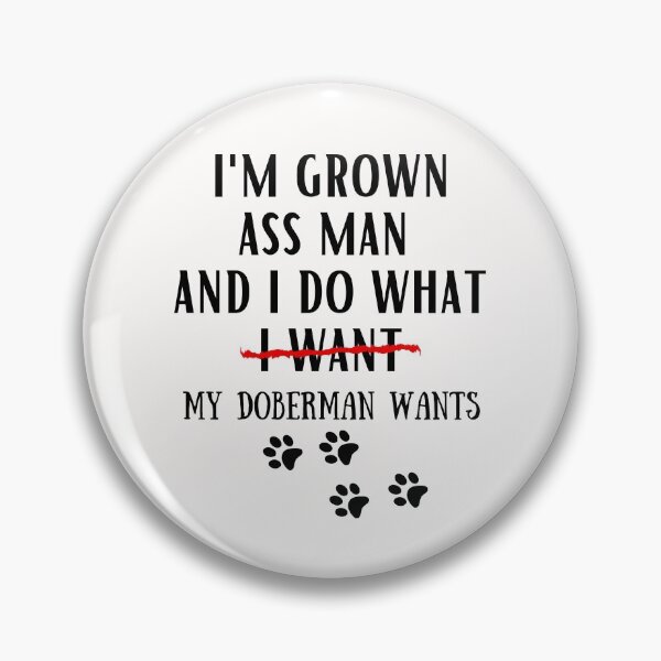 Item preview, doberman funny quote cartoon doberman designed and sold by OneTimeEngineer.