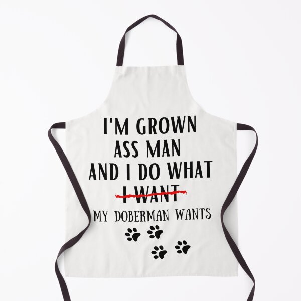 Item preview, doberman funny quote cartoon doberman designed and sold by OneTimeEngineer.