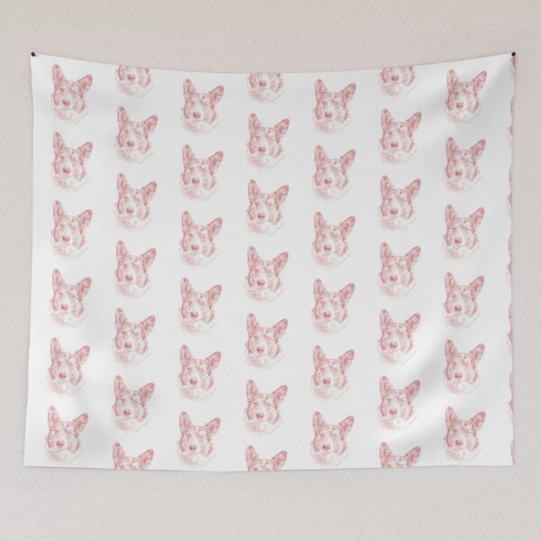 Item preview, Corgi Portrait designed and sold by Caroline Chatfield.