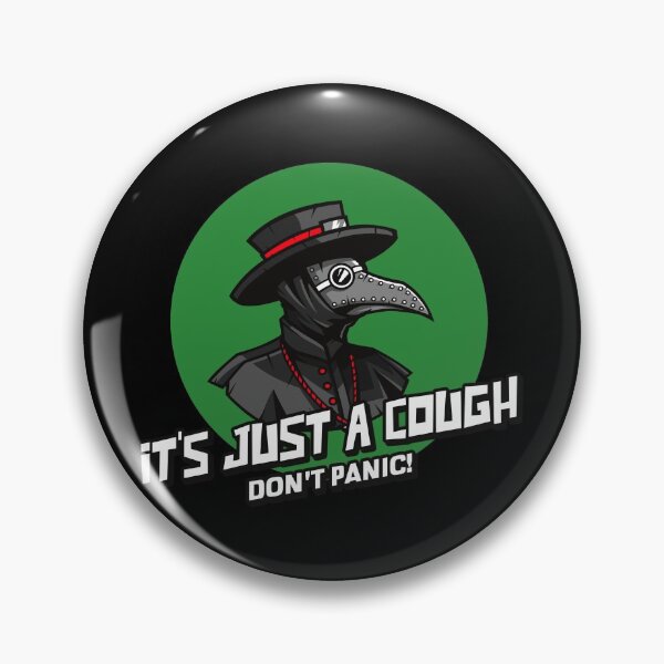 Item preview, Plague Doc - It's Just a Cough! designed and sold by MandWthings.