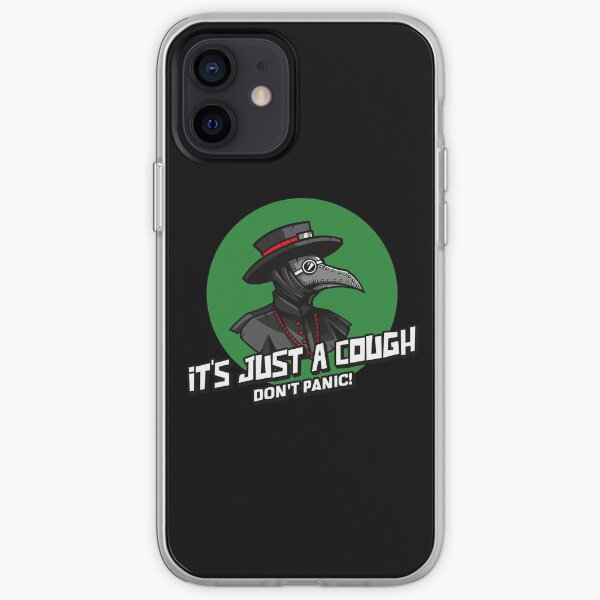 Plague Doc - It's Just a Cough! iPhone Soft Case